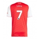Arsenal Bukayo Saka #7 Replike Domaci Dres 2025-26 Kratak Rukav